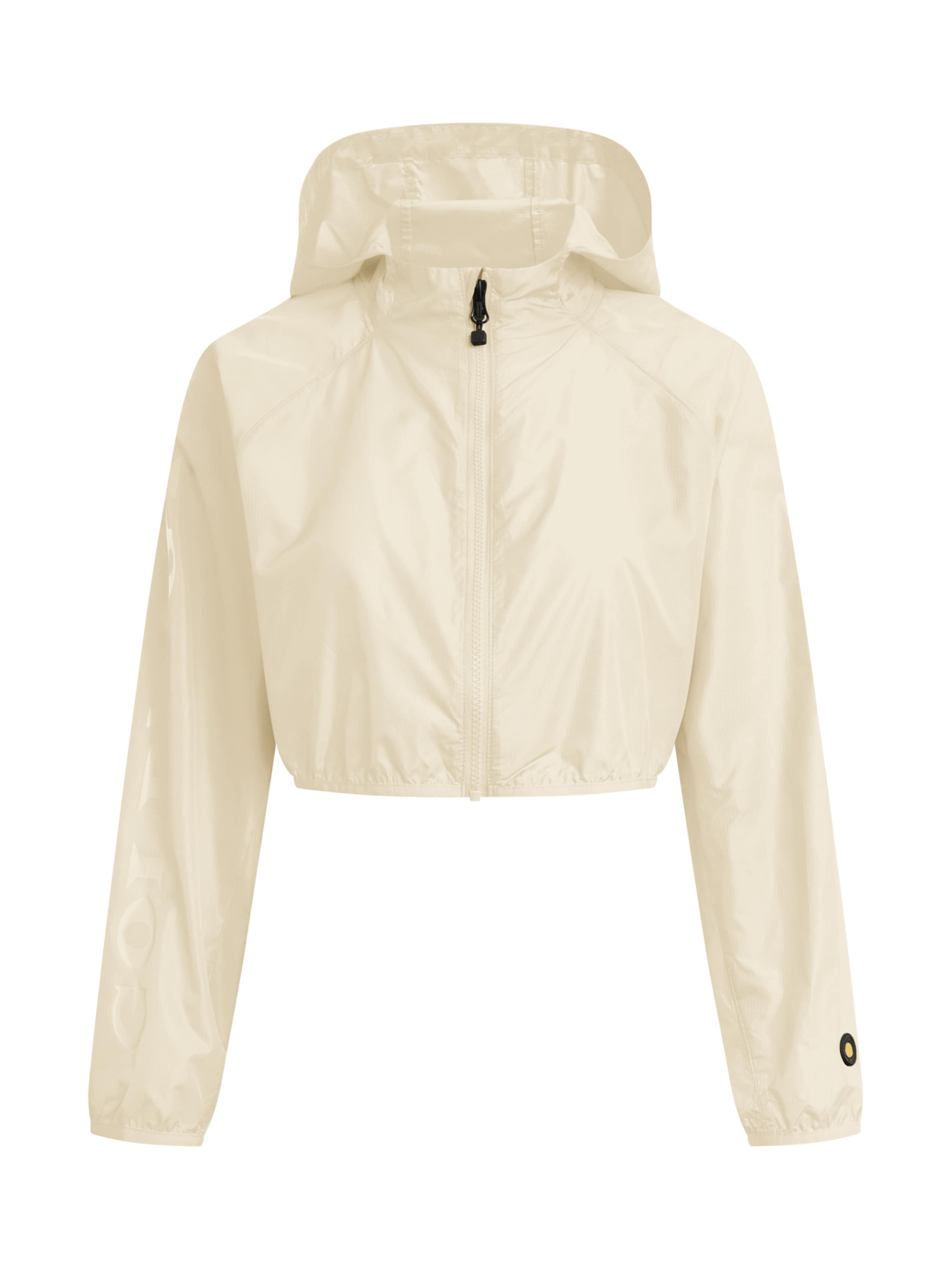 GOLD´S GYM APPAREL Between-season jacket 'Dana' in White: front