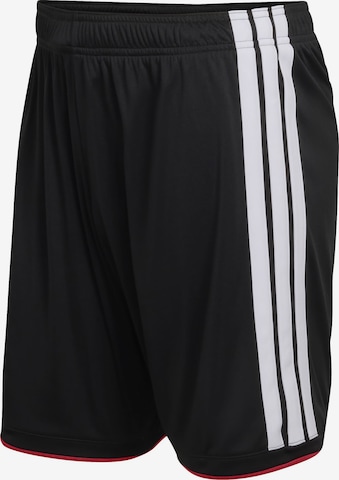 ADIDAS PERFORMANCE Regular Urheiluhousut 'DFB H SHO' värissä musta: etupuoli