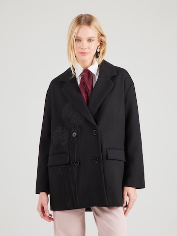 Desigual Přechodný kabát 'CLAVEL-LACROIX' – černá: přední strana