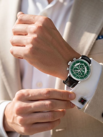 CERRUTI 1881 Zegarek analogowy 'Chronograph Dervio' w kolorze czarny