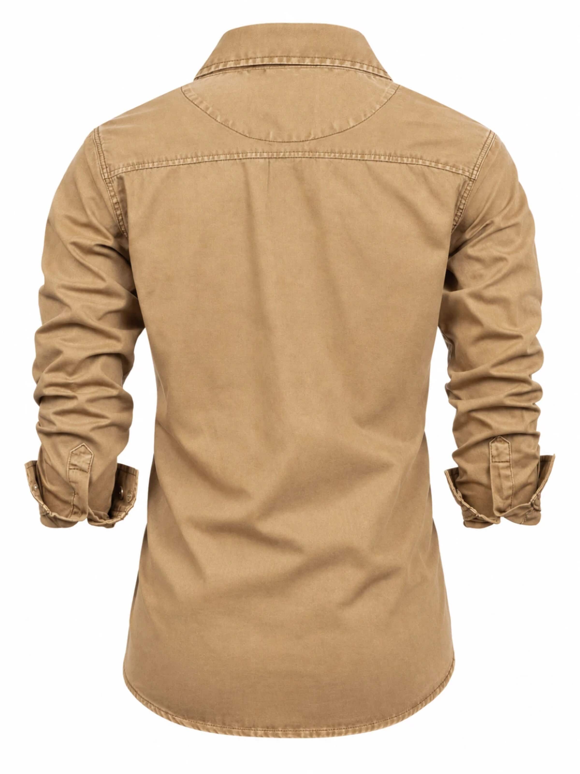 FALKENSTEJN - Ajuste regular Camisa 'FALKENSTEJN Riccaldo Herren-Hemd' en beige
