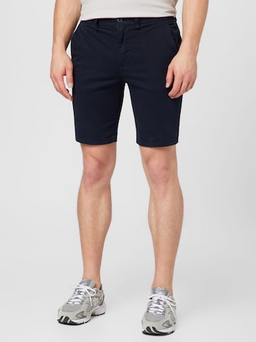 BURTON MENSWEAR LONDON - Slimfit Pantalón chino en azul: frente