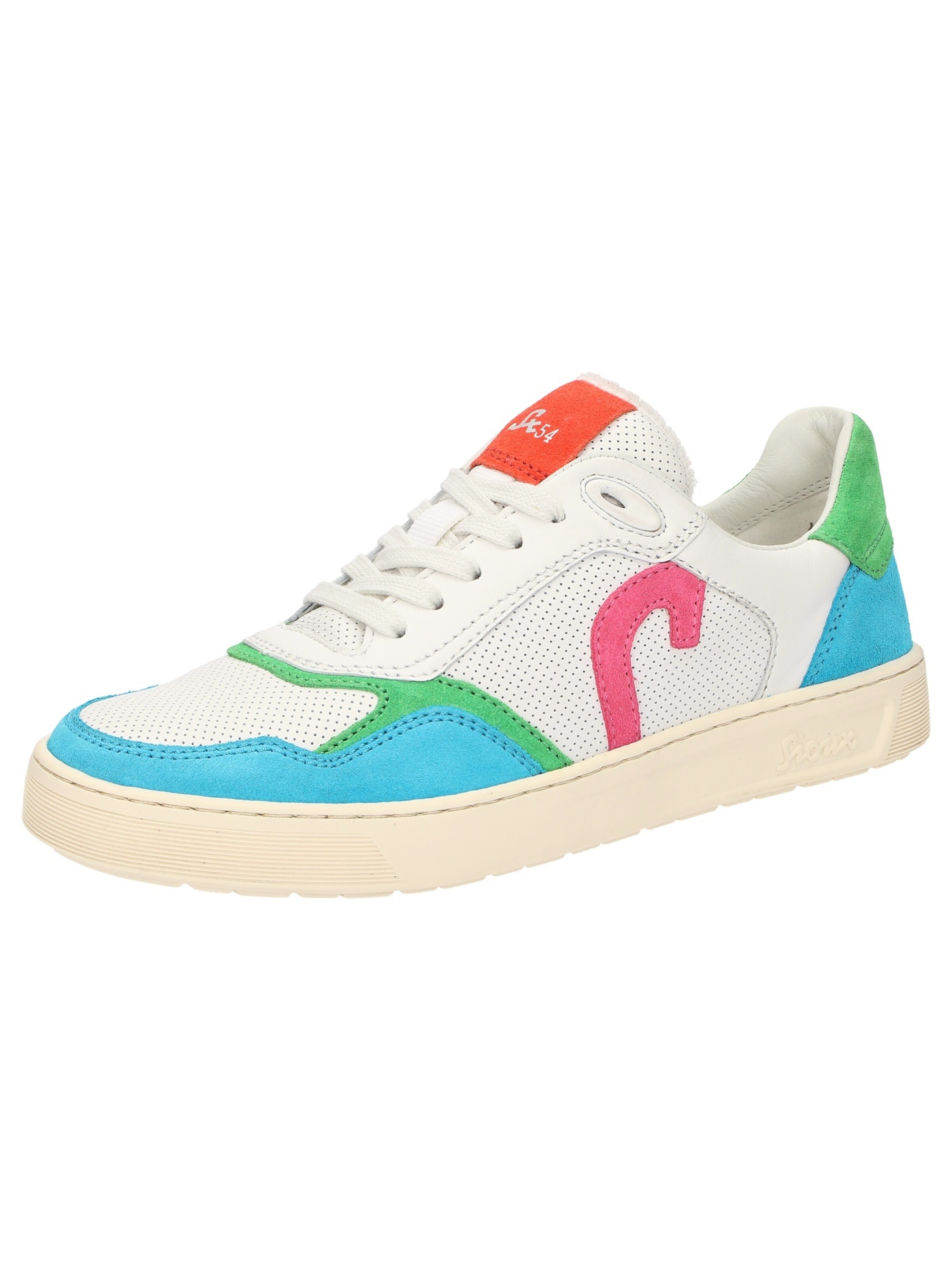 Baskets basses 'Tedroso-DA-702' SIOUX en blanc : devant