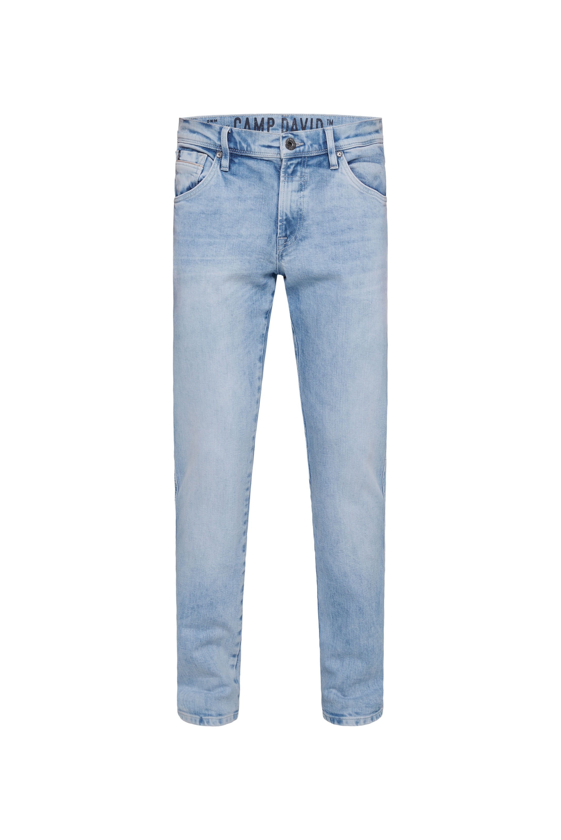 CAMP DAVID Regular Jeans in Blue: front