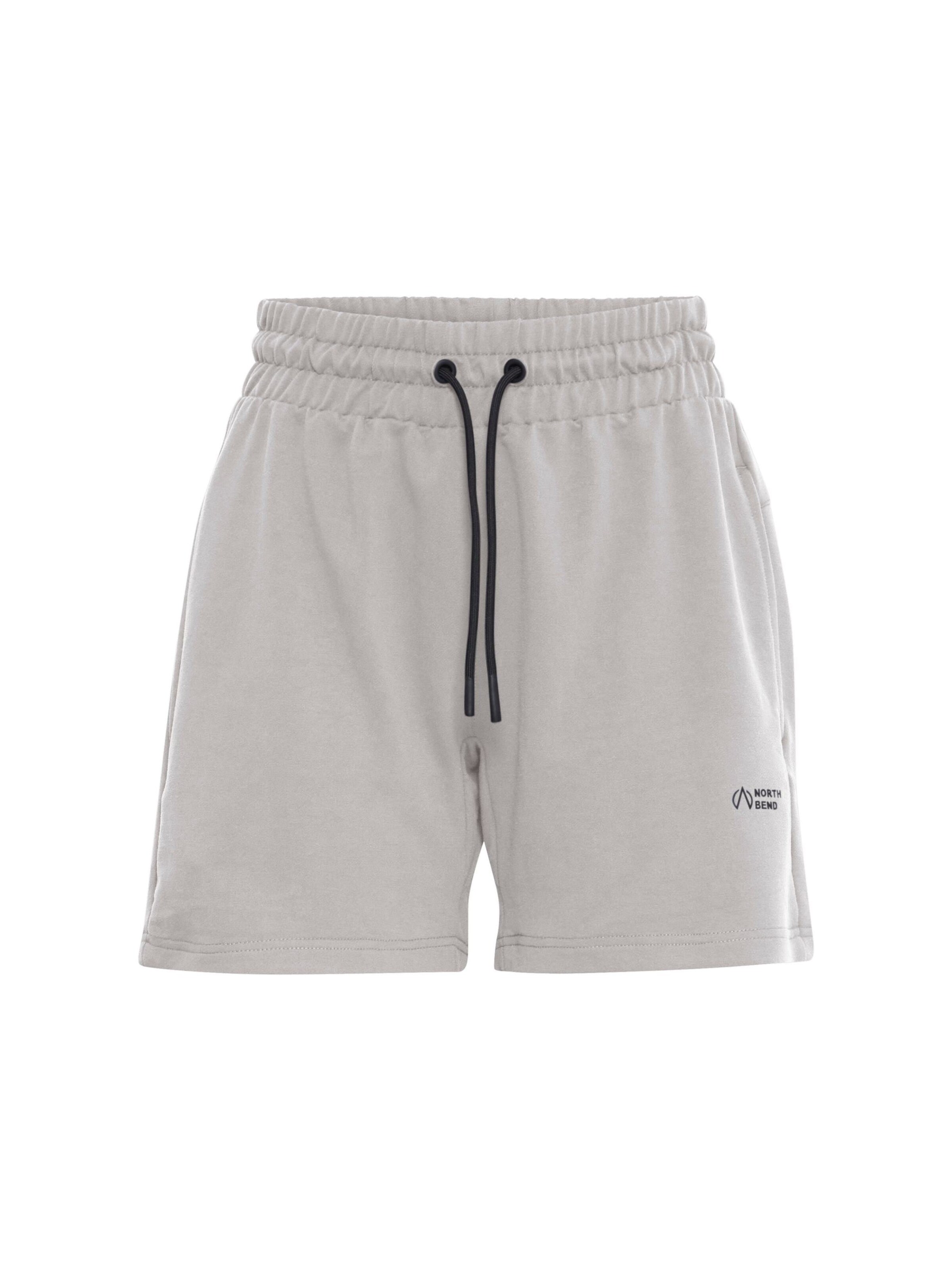 Loosefit Pantaloni 'Bea' di North Bend in grigio: frontale