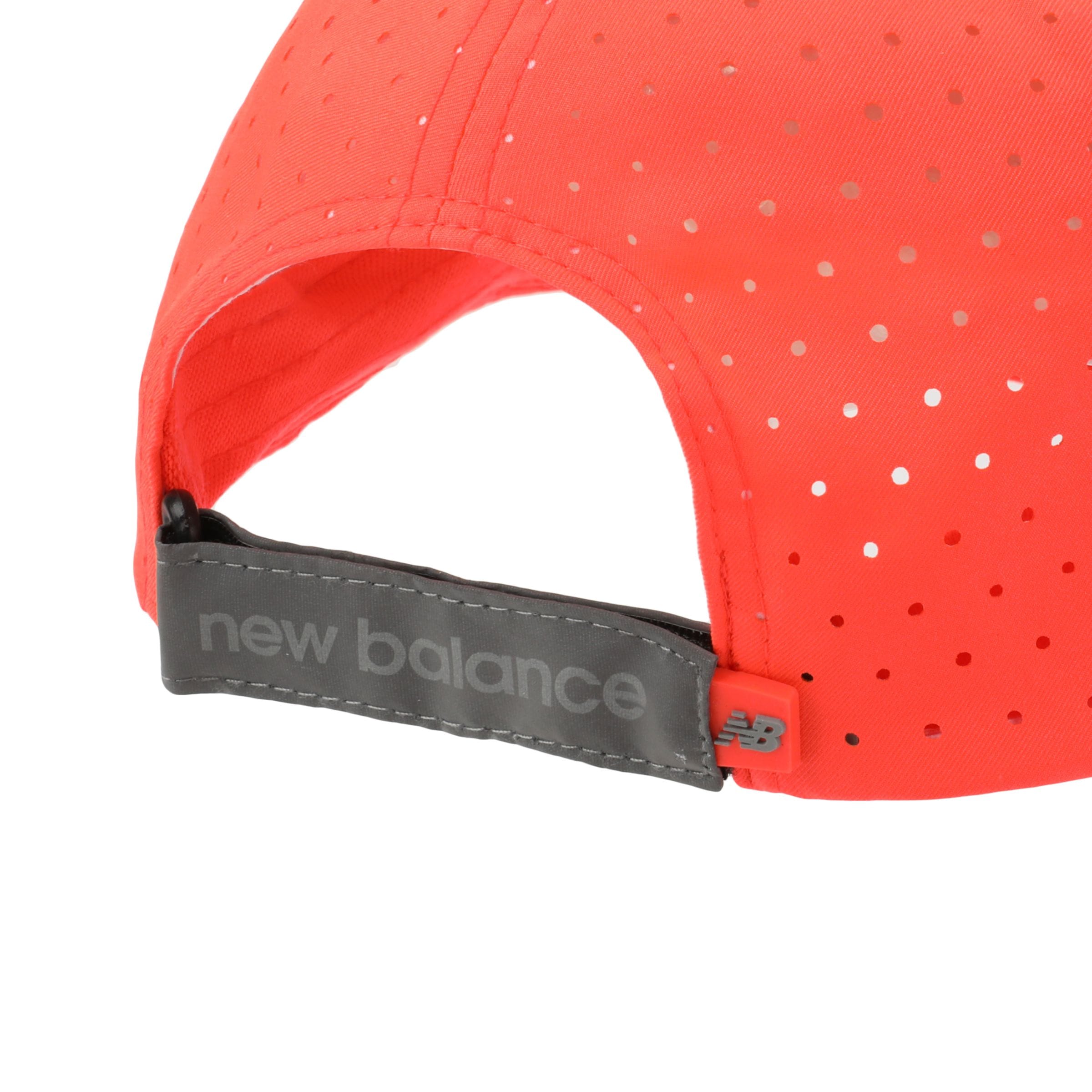 Casquette de sport '6 Panel Pro Run' new balance en rouge