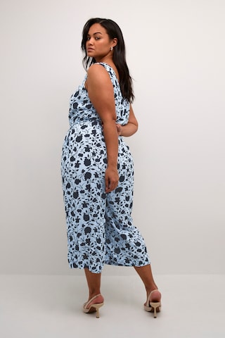 KAFFE CURVE Jumpsuit 'Isma Ami' in Blue
