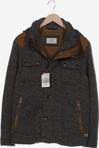 CAMEL ACTIVE Jacket & Coat in M-L in Brown: front