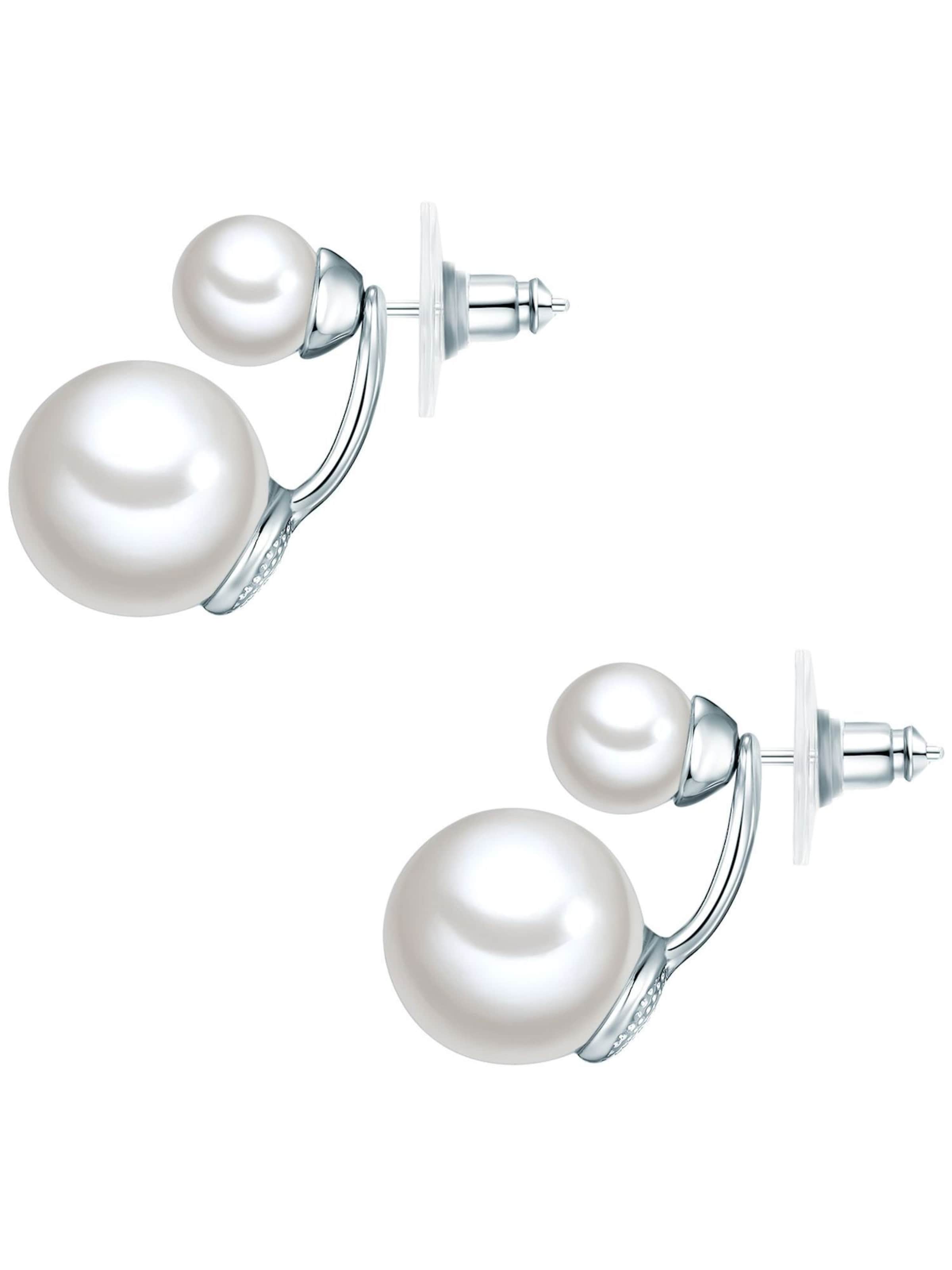 Lulu & Jane - Pendientes en blanco