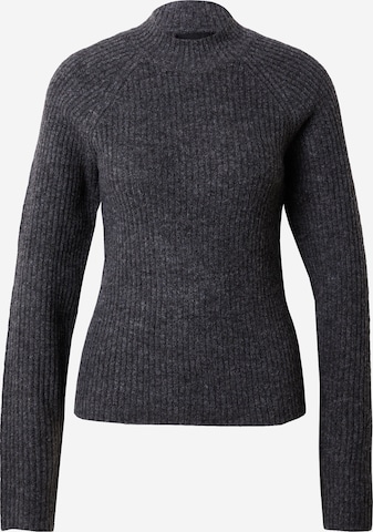 PIECES Pullover 'JUNA' i grå: forside