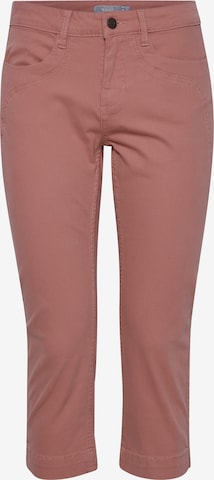 Fransa Slimfit Broek in Roze: voorkant