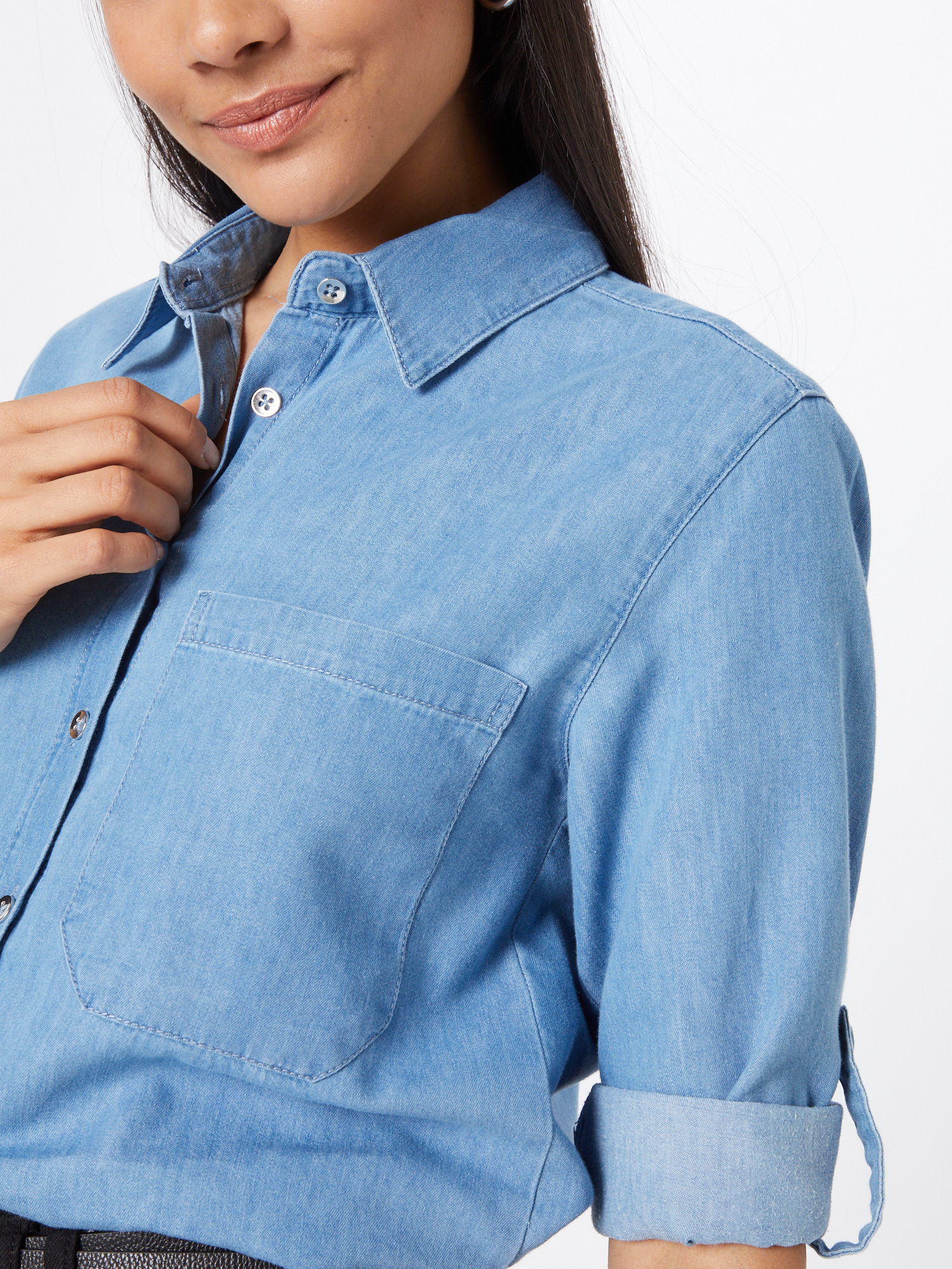 Taglie comode Abbigliamento DeFacto Camicia da donna in Blu 