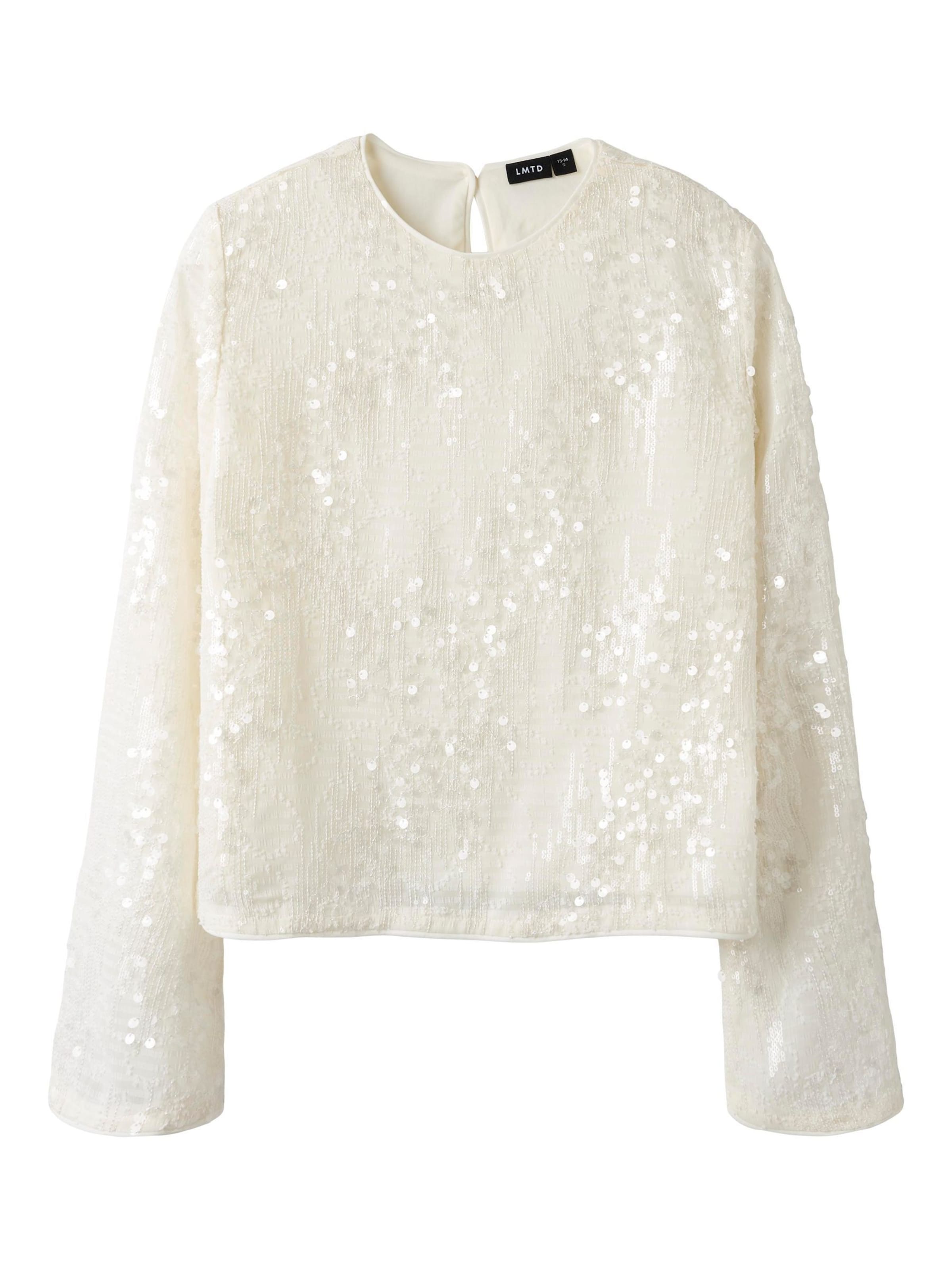 LMTD Bluse in Weiß: Vorderseite