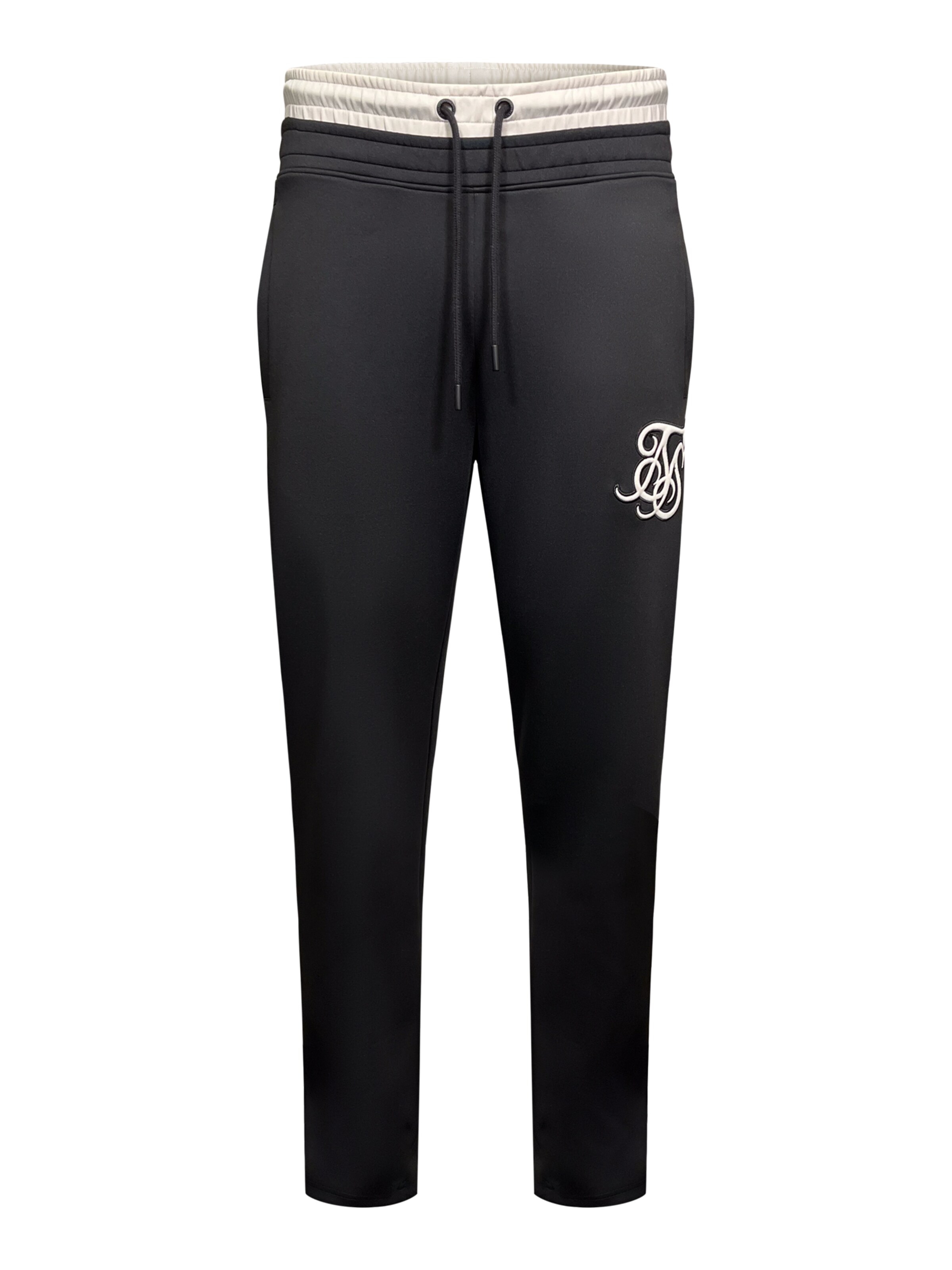 regular Pantaloni di SikSilk in nero: frontale