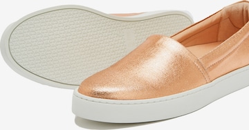 NINE TO FIVE Classic Flats 'Sarriá' in Bronze