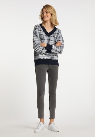 Pull-over usha BLUE LABEL en bleu