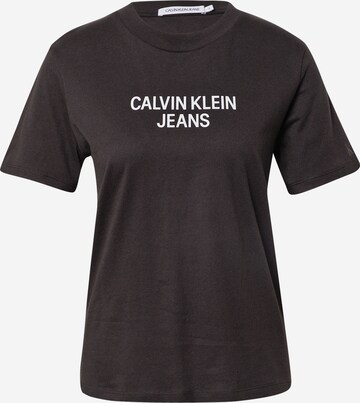 Calvin Klein Jeans Shirt in Black: front