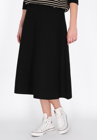 DreiMaster Maritim Skirt in Black: front