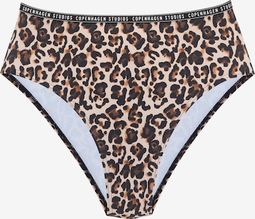 Copenhagen Studios Bikinihousut värissä ruskea: etupuoli