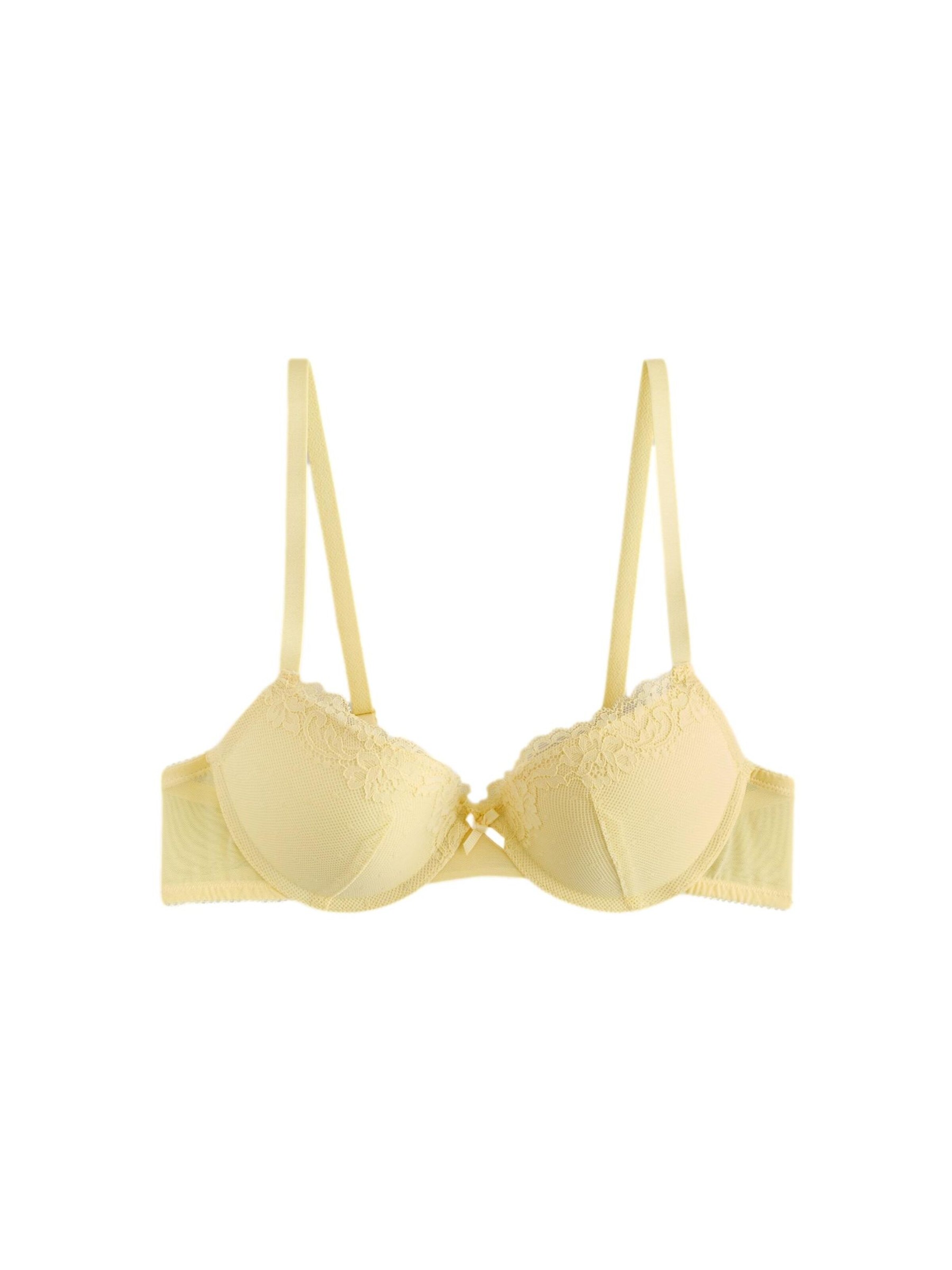 Next Бюстгальтер в Желтый: спереди