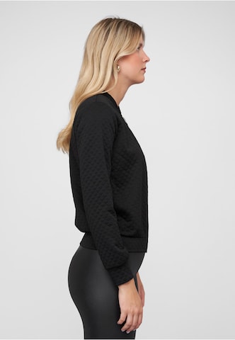 Cloud5ive Between-Season Jacket 'Diamond Stitch' in Black