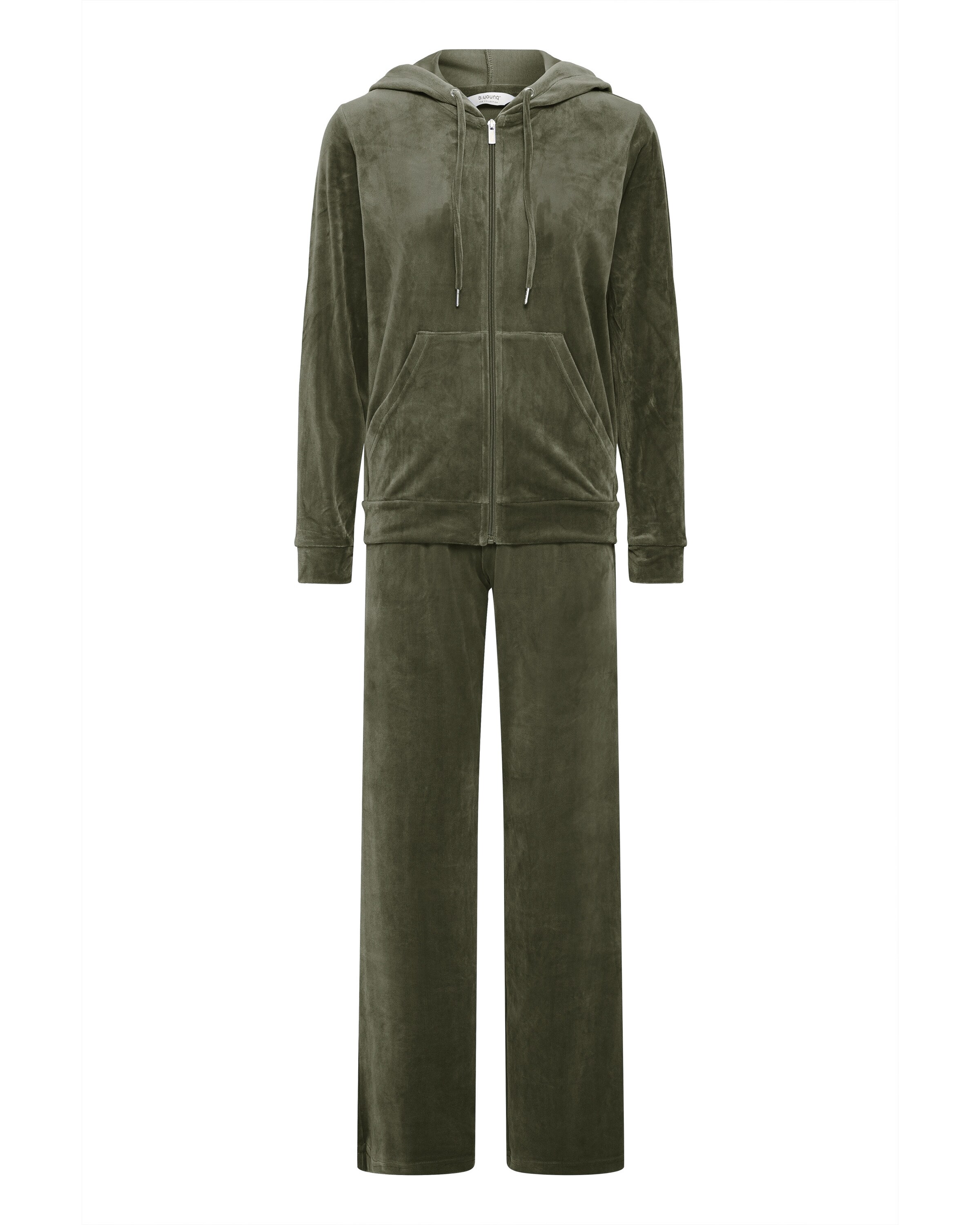 b.young Sweatsuit in Green: front