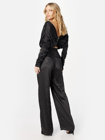 Loosefit Pantalon à pince Misspap en noir