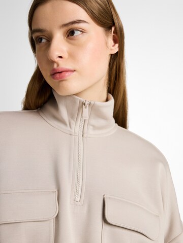 TOM TAILOR DENIM Sweatshirt in Grey