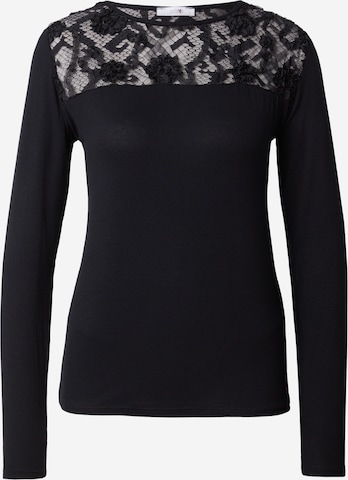 Tricou 'Li44da' de la Hailys pe negru: față