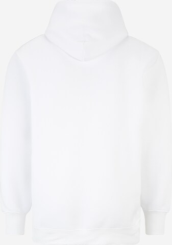 Tommy Hilfiger Big & Tall Sweatshirt 'ARCHED VARSITY' i hvid