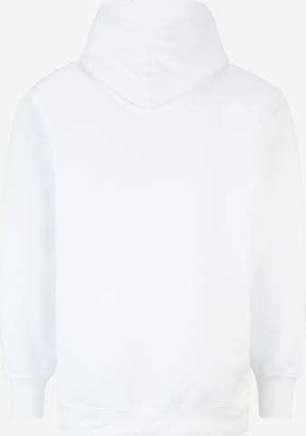 Tommy Hilfiger Big & Tall Bluzka sportowa 'ARCHED VARSITY' w kolorze biały