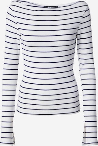 Gina Tricot Shirt in Blauw: voorkant