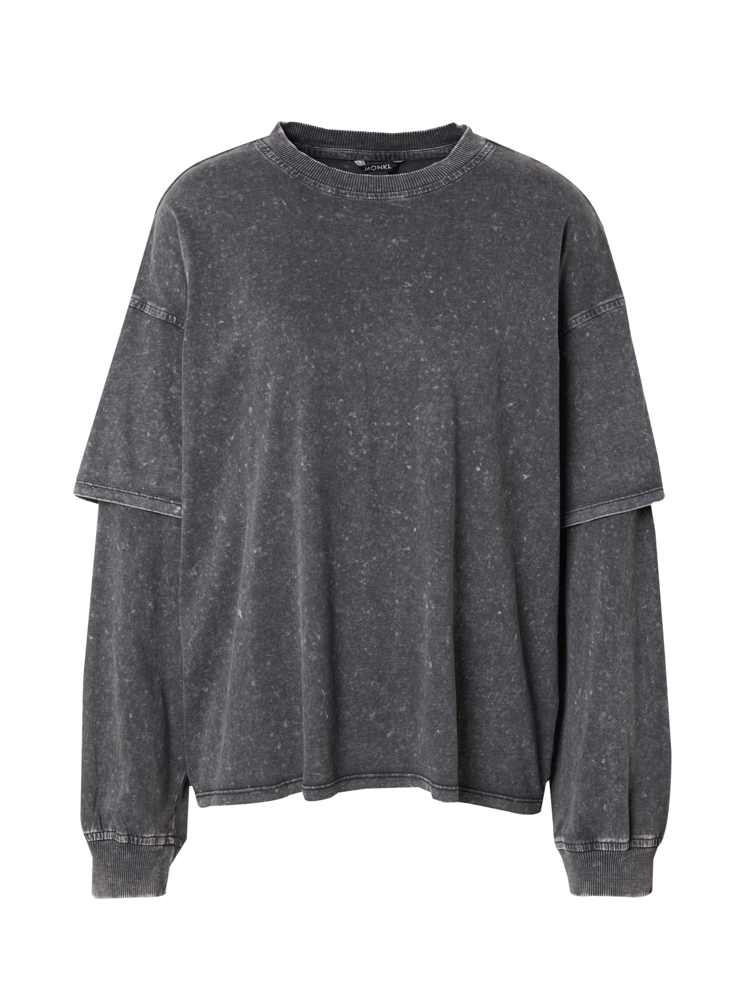 Monki Μπλουζάκι σε γκρι: μπροστά