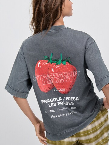 Next Футболка 'Strawberry' в Серый