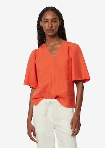 Marc O'Polo Blouse in Oranje: voorkant