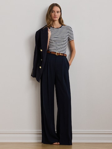 Wide Leg Pantalon à pince 'KIRAHN' Lauren Ralph Lauren en bleu