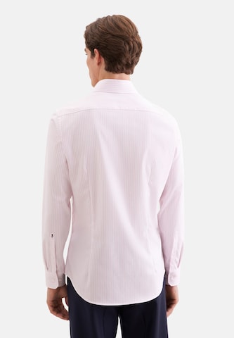 Coupe slim Chemise business SEIDENSTICKER en rose