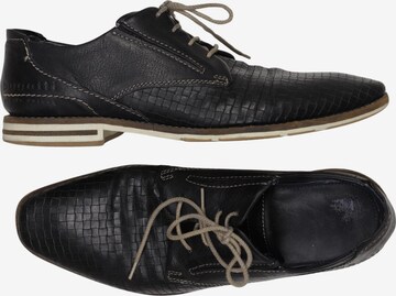 bugatti Halbschuh 43 in Schwarz: Vorderseite