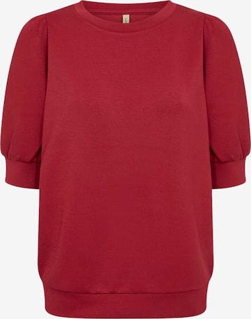 Soyaconcept Sweatshirt 'Banu' in Rot: Vorderseite