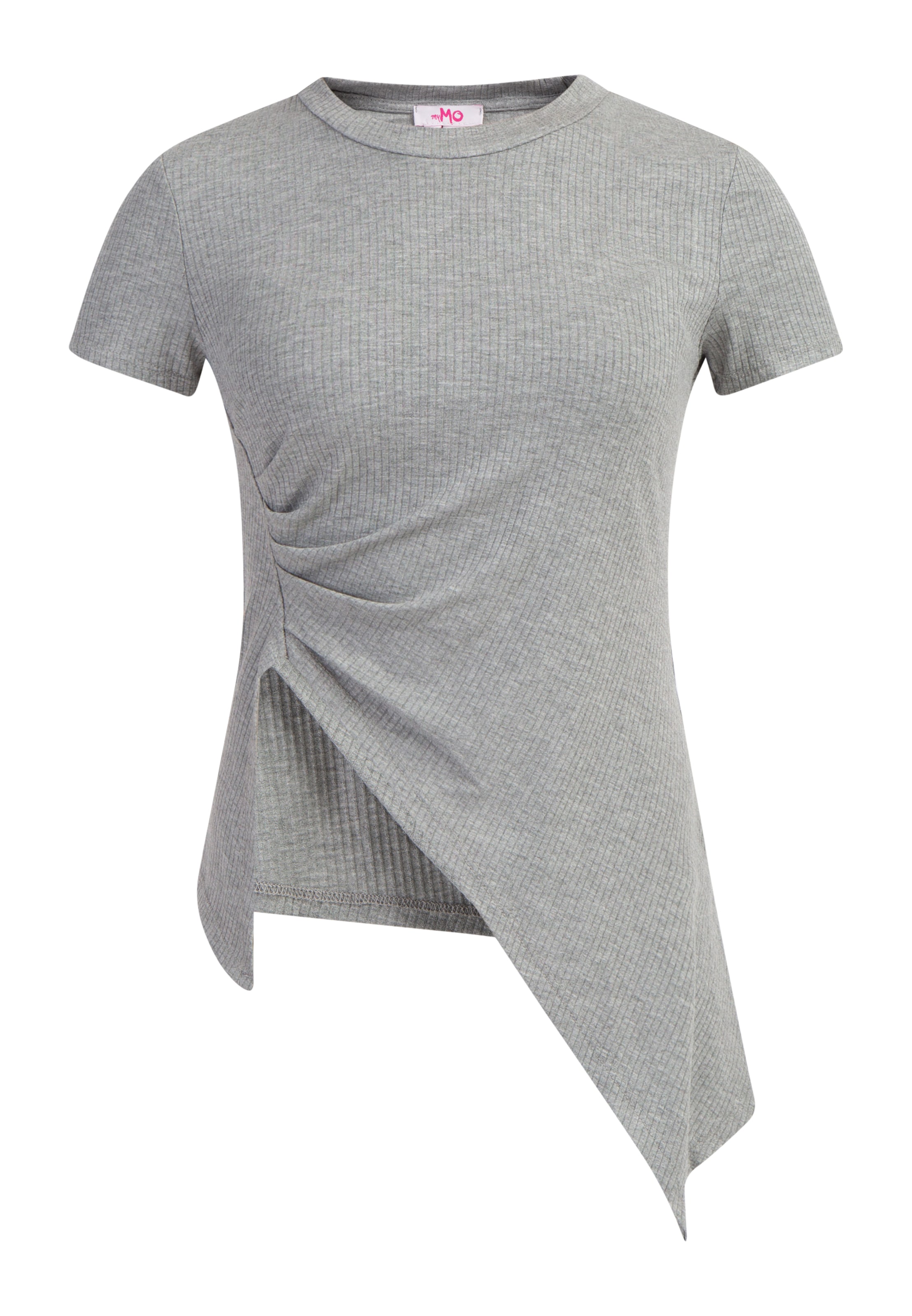 MYMO Tričko - Sivá: predná strana