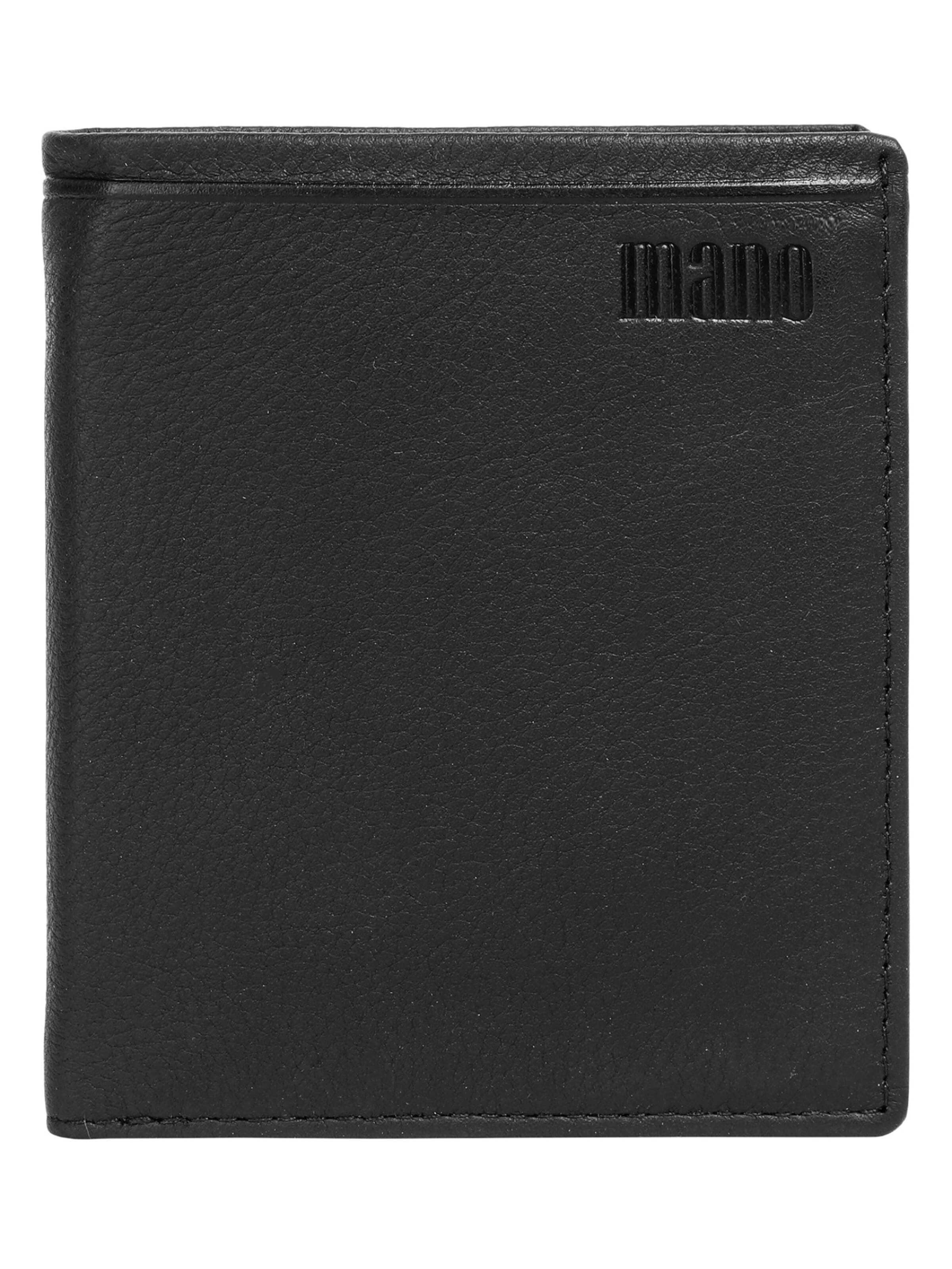 mano Wallet 'EXORNATIO' in Black: front