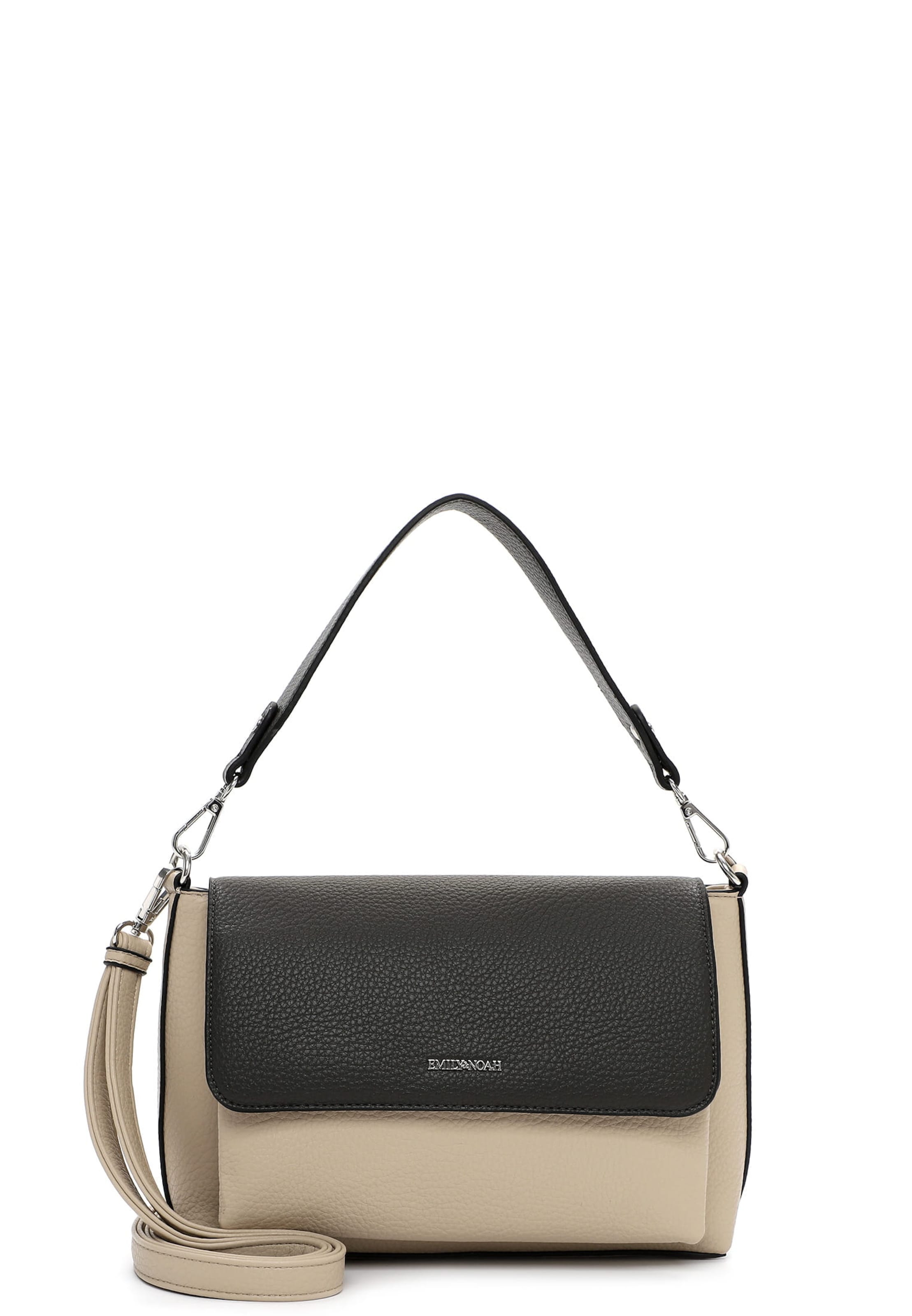 Emily & Noah Skuldertaske i beige: forside