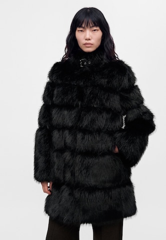 Manteau d’hiver PATRIZIA PEPE en noir : devant