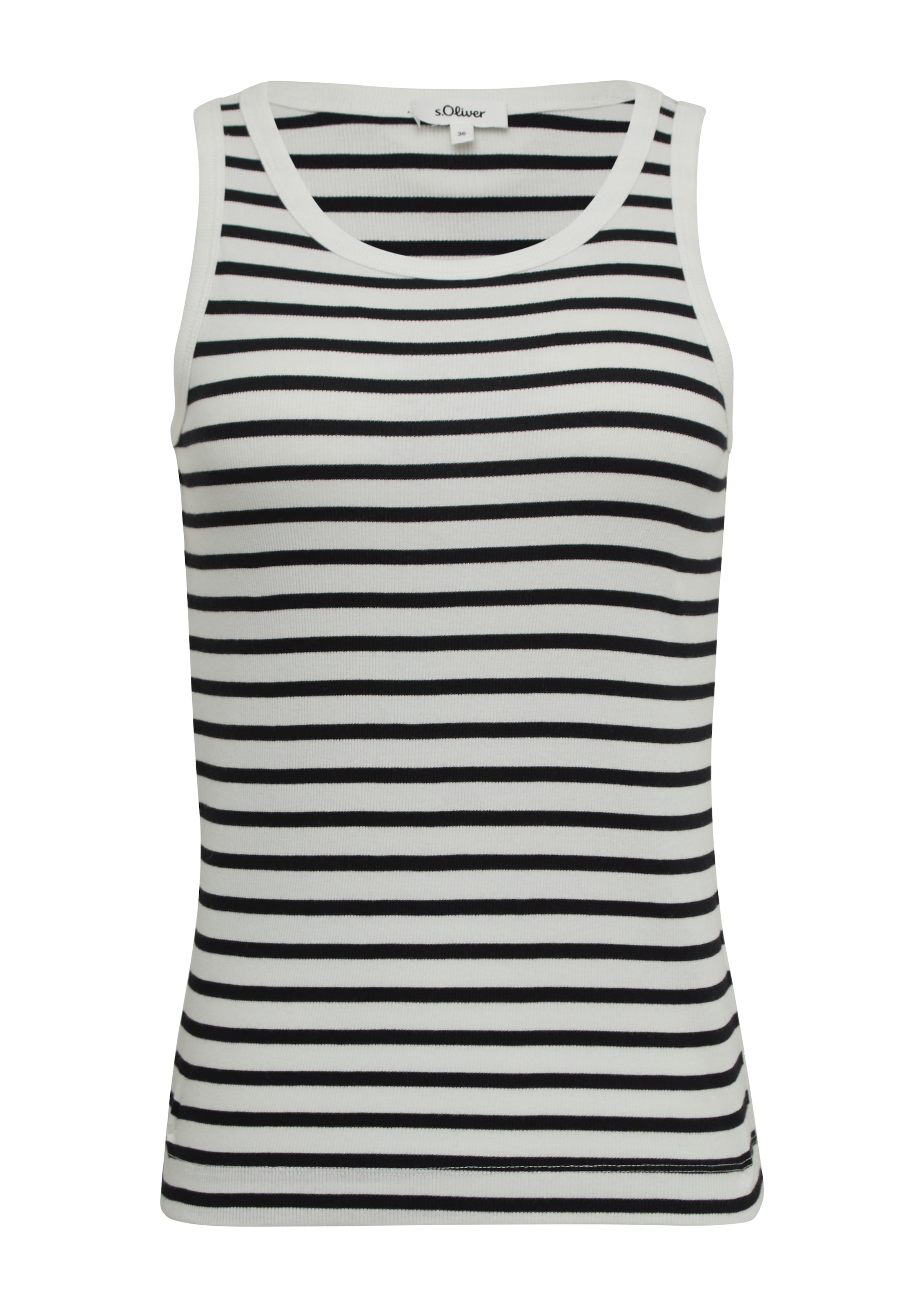 s.Oliver Top in White: front