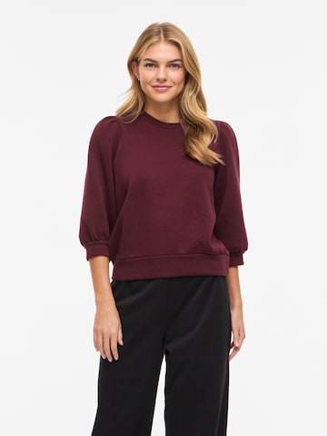 VILA Sweatshirt 'VIVERA' in Red: front