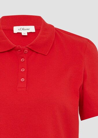 s.Oliver Poloshirt in Rot