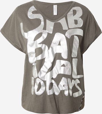 T-shirt 10Days en gris : devant