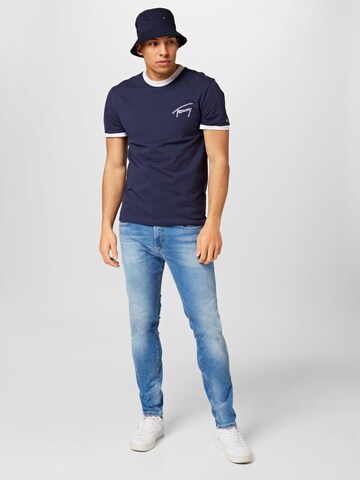 T-Shirt Tommy Jeans en bleu