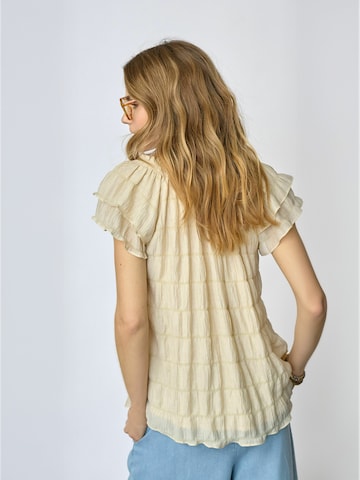 co'couture Shirt ' Micha ' in Beige