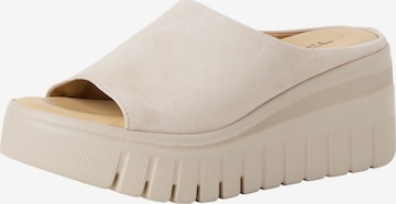 Mule Tamaris en gris : devant